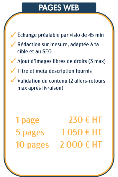 redaction seo - pages web Offres rédaction de pages web.